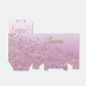 Ballotins Gold Aquarius & Rose Gold Parties scintillant Anni (Déplié)