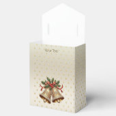 Ballotins Gold Christmas Bells boîte cadeau de vacances (Ouvert)