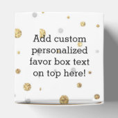 Ballotins Gold Confetti Manger Boire et être marié (Haut)