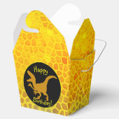 Ballotins Gold Dinosaur Hide Happy Birthday!  (Ouvert)