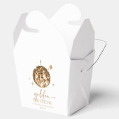 Ballotins Gold Disco Ball Golden Anniversaire (Ouvert)