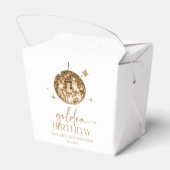 Ballotins Gold Disco Ball Golden Anniversaire (Arrière)