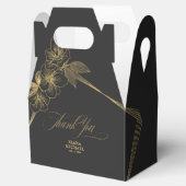 Ballotins Gold Dust & Outlines Mariage Black/Gold ID835 (Ouvert)