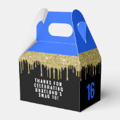 Ballotins Gold et Blue Drippin Swag 16 Anniversaire (Arrière)