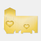 Ballotins Gold Fade Heart (Déplié)