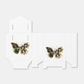 Ballotins Gold flower Butterfly with Black Orchid (Déplié)