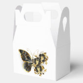 Ballotins Gold flower Butterfly with Black Orchid (Ouvert)