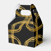 Ballotins Gold Foil Scribble Circle Parti moderne Favoriser  (Arrière)