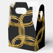 Ballotins Gold Foil Scribble Circle Parti moderne Favoriser  (Ouvert)