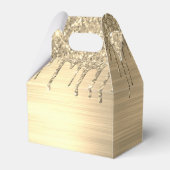 Ballotins Gold Glitter Sparkle Eyelashes Monogram (Arrière)