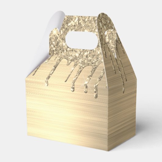 Ballotins Gold Glitter Sparkle Eyelashes Monogram (Arrière)