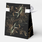 Ballotins Gold Modern Eucalyptus Élégant Onyx Black Premium (Arrière)