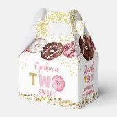 Ballotins Gold Parties scintillant Two Sweet Donut 2e fête d (Verso)