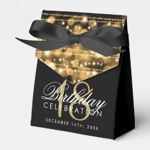 Ballotins Gold Party Sparkles 18e anniversaire Favor