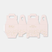 Ballotins Gold & Pink Confetti Parti de retraite moderne (Déplié)