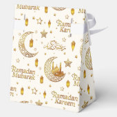 Ballotins Gold Ramadan Mubarak Pattern with Custom Name (Verso)
