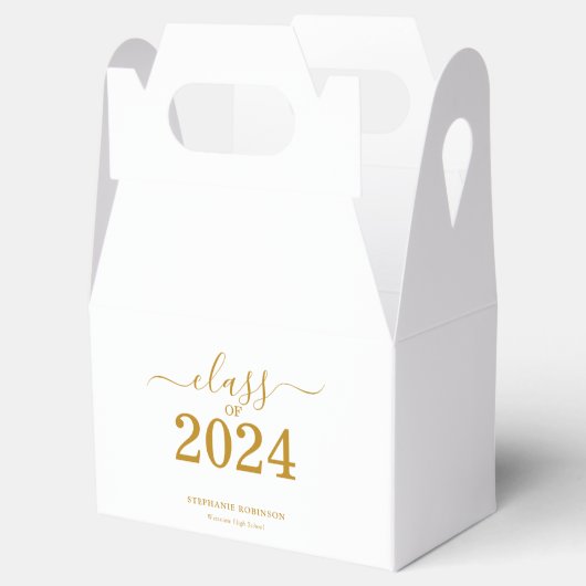 Ballotins Gold Script Class of 2024 Graduation (Ouvert)