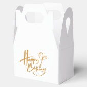 Ballotins Gold Script Joyeux anniversaire (Ouvert)