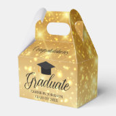 Ballotins Gold Sparkle Graduate Chic Graduate Party (Verso)