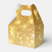 Ballotins Gold Sparkle Graduation Chic Custom 2024 Party (Arrière)