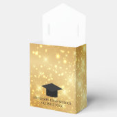 Ballotins Gold Sparkle Graduation Chic Custom Party (Ouvert)