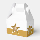 Ballotins Gold Star imprimer pour boîte blanche or (Arrière)