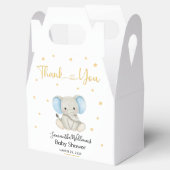 Ballotins Gold Stars Elephant Baby shower Ballotin (Ouvert)