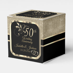 Ballotins Golden 50th Mariage Anniversaire Ballotin