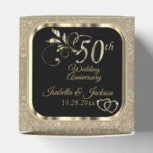 Ballotins Golden 50th Mariage Anniversaire Ballotin (Haut)