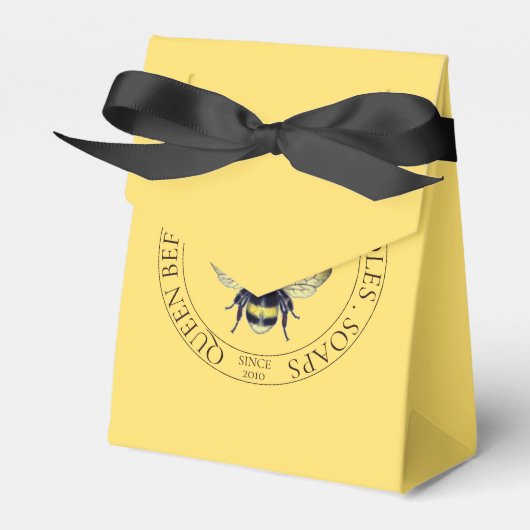 Ballotins Golden Bee Logo Produits de miel (Verso)