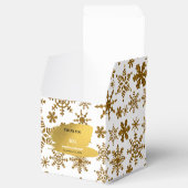 Ballotins Golden Snowflakes Festive Mariage de Noël (Ouvert)