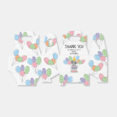 Ballotins Goldendoodle Chien Anniversaire Merci Ballotin (Déplié)