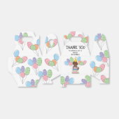 Ballotins Goldendoodle Chien Anniversaire Merci Ballotin (Déplié)