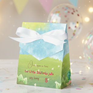 Ballotins Goldilocks et la boîte cadeau d'anniversaire des t