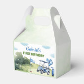 Ballotins Golf Mini Thème Garçon Anniversaire Ballotin de fê (Arrière)