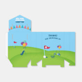 Ballotins Golf Thème Anniversaire Party (Déplié)