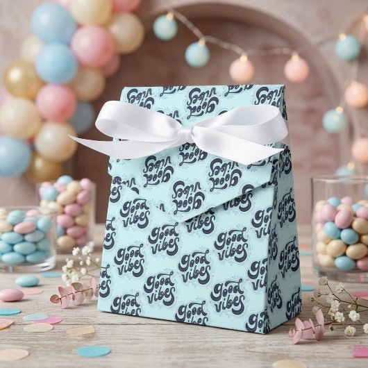 Ballotins Good Vibes Favor Boxes