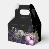 Ballotins Goth Purple & Black Moody Florals Quinceañera (Arrière)