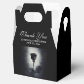 Ballotins Goth Rose noir goutte de sang Mariage Macabre (Ouvert)