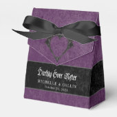 Ballotins Gothic Raven Purple Darkly Ever After Wedding (Verso)