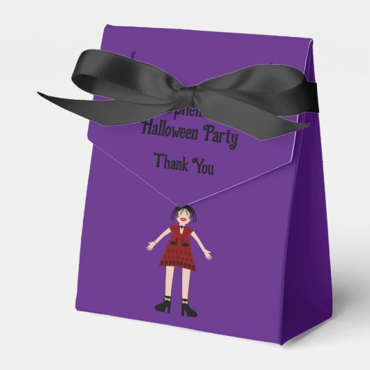 Ballotins Gothique Halloween Vampire Lady Custom (Verso)
