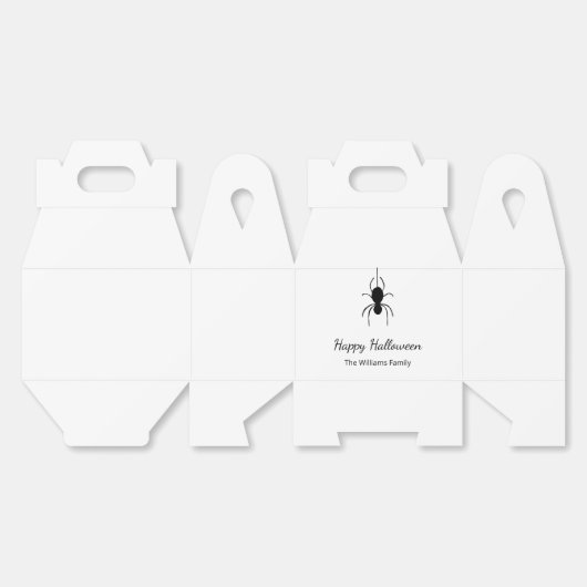 Ballotins Gothique Spider Halloween Party Script simple (Déplié)