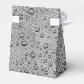 Ballotins gouttelettes d'eau gris (Arrière)