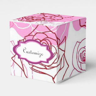 Ballotins Grace & Appréciation Rose Roses Ballotin Cube