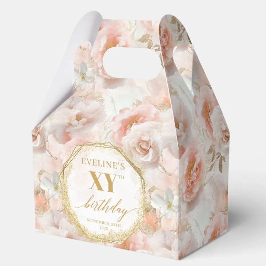 Ballotins Gracity Boho Pastel Rose Rustique Or Anniversaire