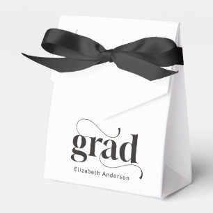 Ballotins GRAD moderne Arc Noir Photo Party Graduation
