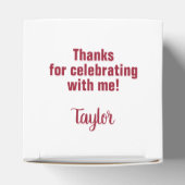 Ballotins GRAD White et Crimson Graduation Party (Haut)