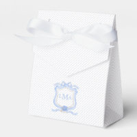 Graduation du monogramme de Preppy Wedgewood