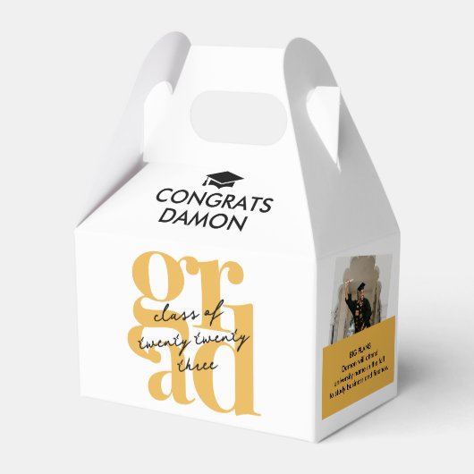 Ballotins Graduation moderne et amusante (Verso)