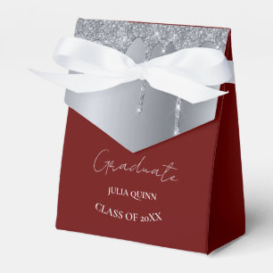 Ballotins Graduation party 2024 diplômé noir Argent